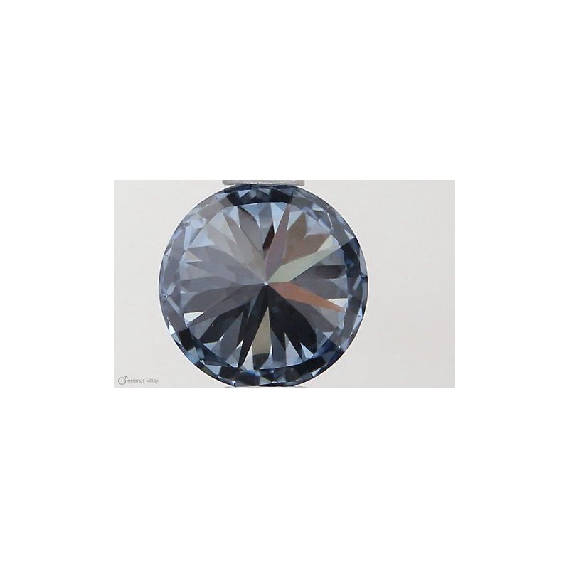 Diament laboratoryjny o barwie fantazyjnej szlif okrągły, 0.6ct, VVS1, Fancy Vivid Blue, IGI LG564379507