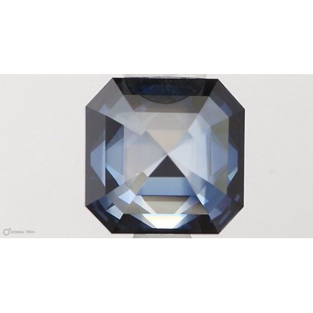 Diament laboratoryjny o barwie fantazyjnej szlif szmaragdowy kwadratowy, 1.07ct, VVS2, Fancy Deep Blue, IGI LG564379209