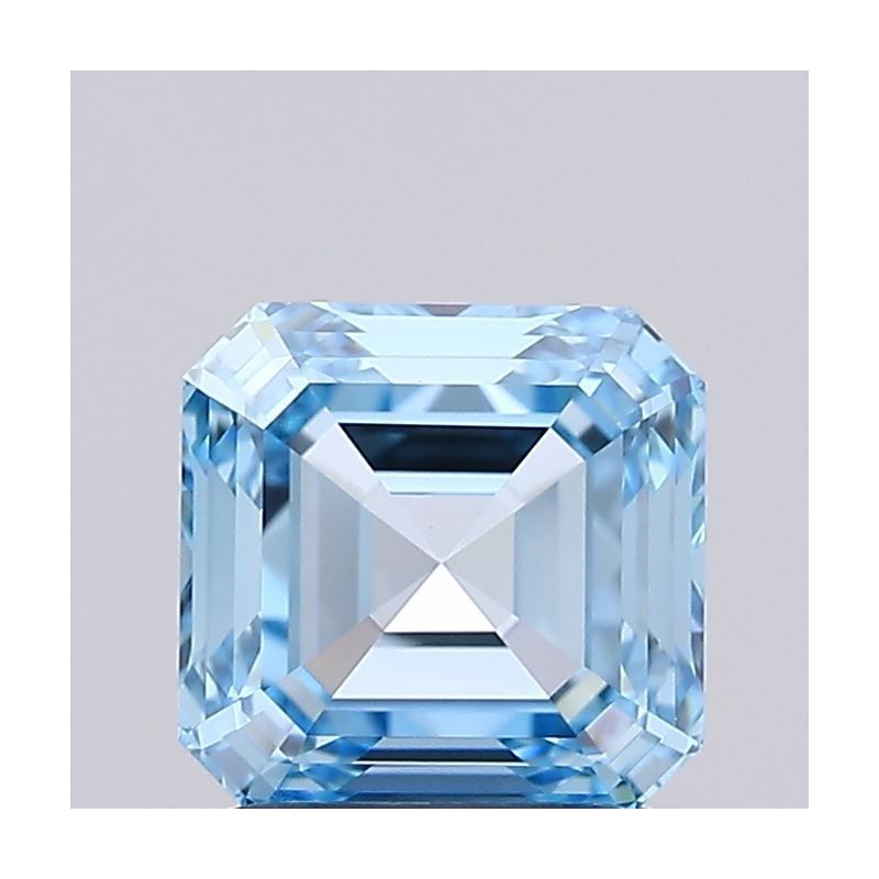 Diament laboratoryjny o barwie fantazyjnej Asscher, 1.5ct, VVS2, Fancy Vivid Blue, IGI LG728580331 Diament laboratoryjny o barwie fantazyjnej Asscher, 1.5ct, VVS2, Fancy Vivid Blue, IGI LG728580331