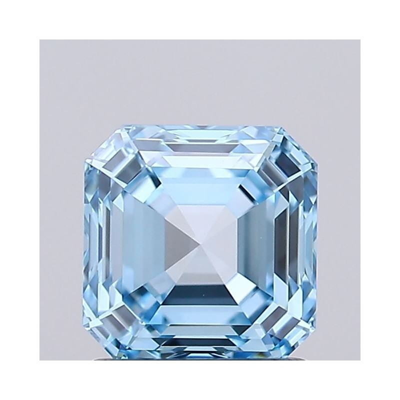 Diament laboratoryjny o barwie fantazyjnej Asscher, 1.33ct, VVS1, Fancy Vivid Blue, IGI LG737502818 Diament laboratoryjny o barwie fantazyjnej Asscher, 1.33ct, VVS1, Fancy Vivid Blue, IGI LG737502818