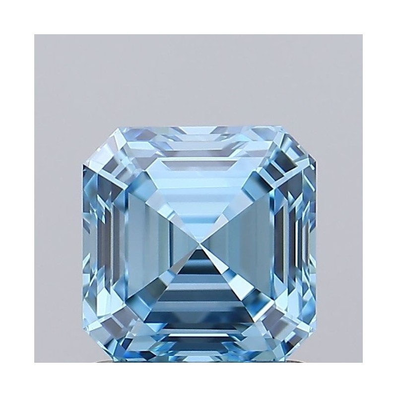 Diament laboratoryjny o barwie fantazyjnej Asscher, 1.12ct, VVS1, Fancy Vivid Blue, IGI LG728577398 Diament laboratoryjny o barwie fantazyjnej Asscher, 1.12ct, VVS1, Fancy Vivid Blue, IGI LG728577398