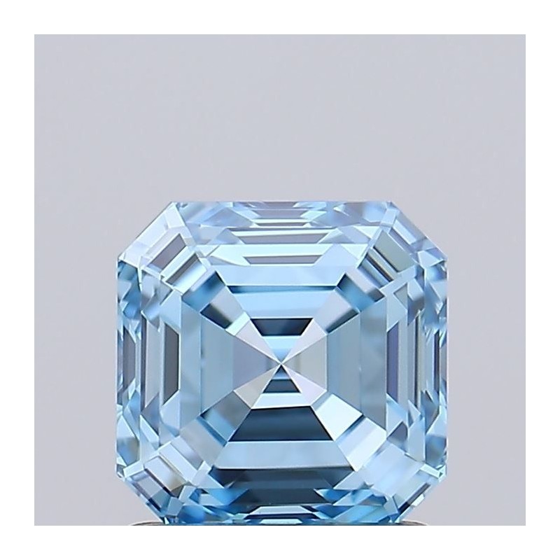 Diament laboratoryjny o barwie fantazyjnej Asscher, 1.27ct, VVS1, Fancy Vivid Blue, IGI LG739526895 Diament laboratoryjny o barwie fantazyjnej Asscher, 1.27ct, VVS1, Fancy Vivid Blue, IGI LG739526895