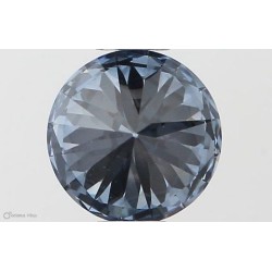 Diament laboratoryjny o barwie fantazyjnej szlif okrągły, 0.53ct, VVS2, Fancy Vivid Blue, IGI LG564379134
