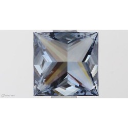 Diament laboratoryjny o barwie fantazyjnej szlif princess, 1.07ct, VVS2, Fancy Vivid Blue, IGI LG564379163