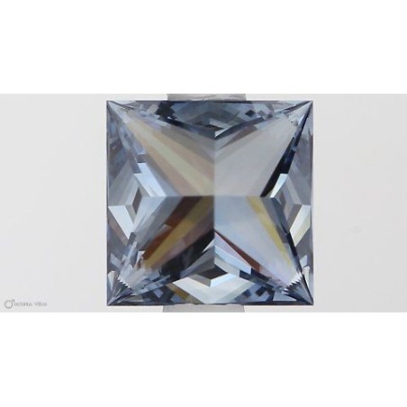 Diament laboratoryjny o barwie fantazyjnej szlif princess, 1.07ct, VVS2, Fancy Vivid Blue, IGI LG564379163