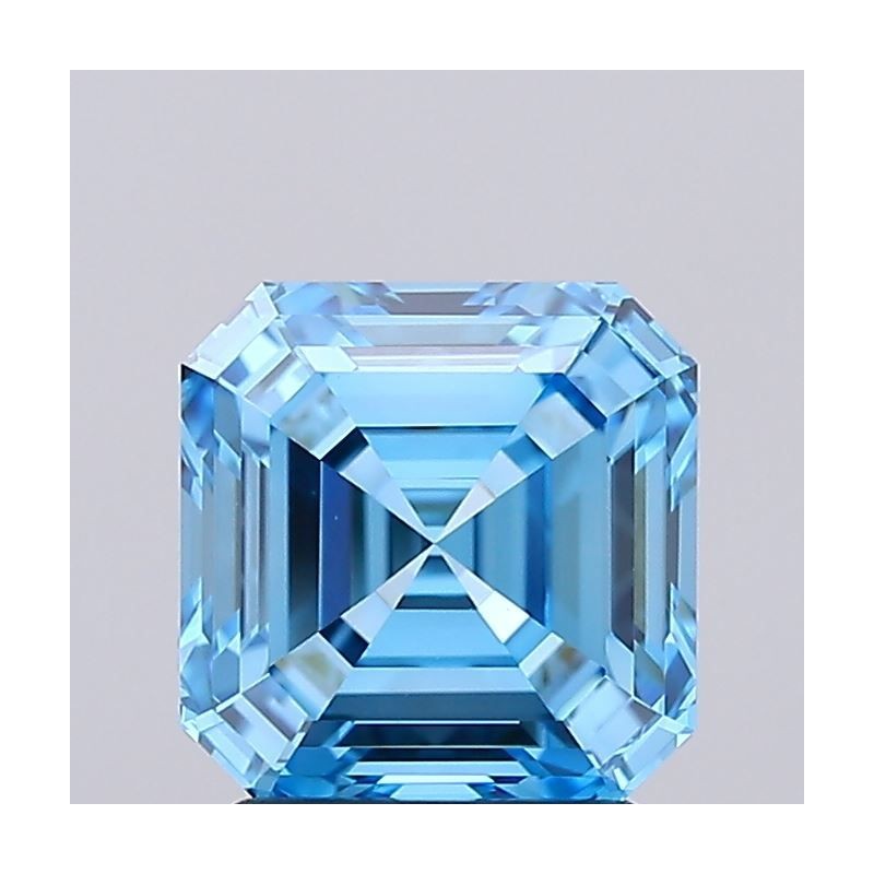 Diament laboratoryjny o barwie fantazyjnej Asscher, 2.18ct, VVS2, Fancy Vivid Blue, IGI LG699502154 Diament laboratoryjny o barwie fantazyjnej Asscher, 2.18ct, VVS2, Fancy Vivid Blue, IGI LG699502154