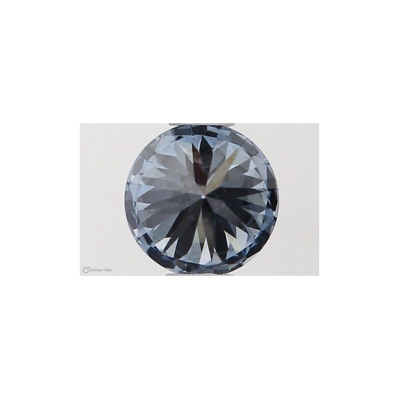 Diament laboratoryjny o barwie fantazyjnej szlif okrągły, 0.5ct, VVS1, Fancy Intense Blue, IGI LG564379463