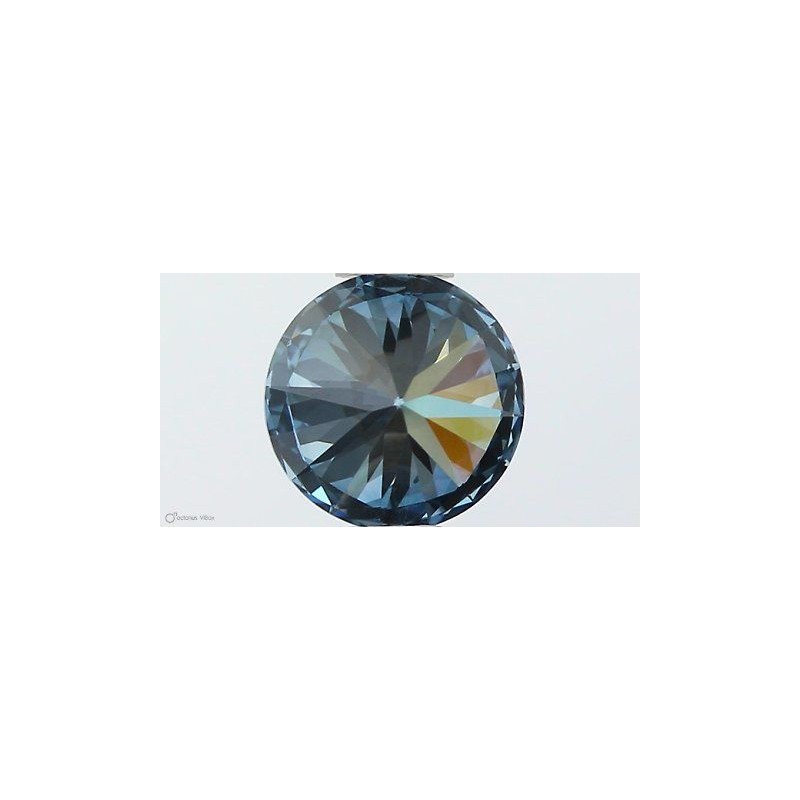 Diament laboratoryjny o barwie fantazyjnej szlif okrągły, 0.59ct, VVS1, Fancy Vivid Blue, IGI LG564379461