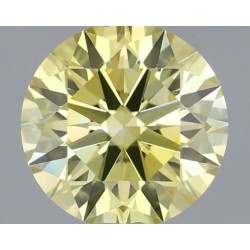 Diament laboratoryjny o barwie fantazyjnej szlif okrągły, 0.62ct, VVS2, Fancy Intense Yellow, IGI LG732518009