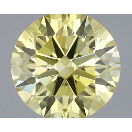 Diament laboratoryjny o barwie fantazyjnej szlif okrągły, 0.62ct, VVS2, Fancy Intense Yellow, IGI LG732518009