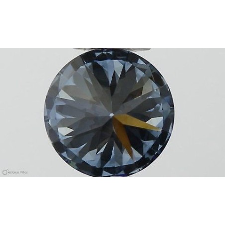 Diament laboratoryjny o barwie fantazyjnej szlif okrągły, 0.5ct, VVS2, Fancy Vivid Blue, IGI LG564379475