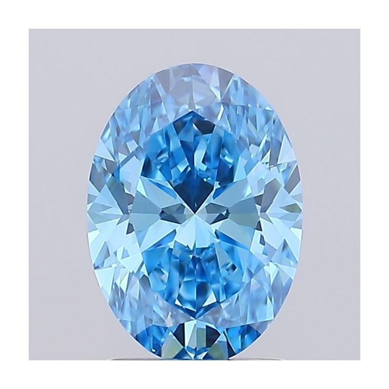 Diament laboratoryjny o barwie fantazyjnej szlif owalny, 1.76ct, VVS2, Fancy Vivid Blue, IGI LG692513354 Diament laboratoryjny o barwie fantazyjnej szlif owalny, 1.76ct, VVS2, Fancy Vivid Blue, IGI LG692513354