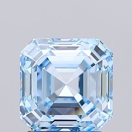 Diament laboratoryjny o barwie fantazyjnej Asscher, 1.56ct, VVS2, Fancy Vivid Blue, IGI LG739559297