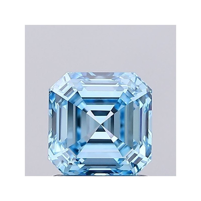 Diament laboratoryjny o barwie fantazyjnej Asscher, 1.03ct, VVS1, Fancy Vivid Blue, IGI LG737502802 Diament laboratoryjny o barwie fantazyjnej Asscher, 1.03ct, VVS1, Fancy Vivid Blue, IGI LG737502802