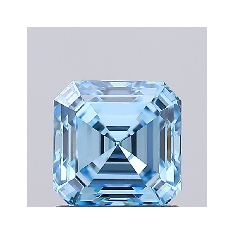 Diament laboratoryjny o barwie fantazyjnej Asscher, 1.02ct, VVS1, Fancy Vivid Blue, IGI LG737502803 Diament laboratoryjny o barwie fantazyjnej Asscher, 1.02ct, VVS1, Fancy Vivid Blue, IGI LG737502803
