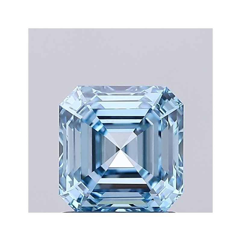 Diament laboratoryjny o barwie fantazyjnej Asscher, 1.06ct, VVS1, Fancy Vivid Blue, IGI LG732572988 Diament laboratoryjny o barwie fantazyjnej Asscher, 1.06ct, VVS1, Fancy Vivid Blue, IGI LG732572988