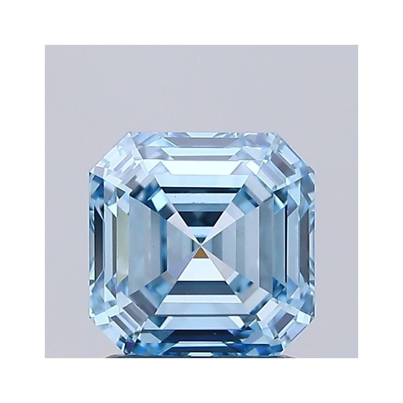 Diament laboratoryjny o barwie fantazyjnej Asscher, 1.51ct, VVS2, Fancy Vivid Blue, IGI LG732529635 Diament laboratoryjny o barwie fantazyjnej Asscher, 1.51ct, VVS2, Fancy Vivid Blue, IGI LG732529635