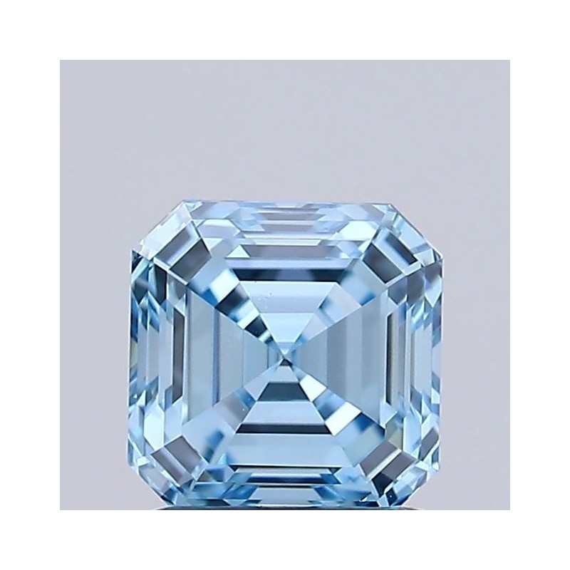Diament laboratoryjny o barwie fantazyjnej Asscher, 1.22ct, VVS1, Fancy Vivid Blue, IGI LG732529620 Diament laboratoryjny o barwie fantazyjnej Asscher, 1.22ct, VVS1, Fancy Vivid Blue, IGI LG732529620