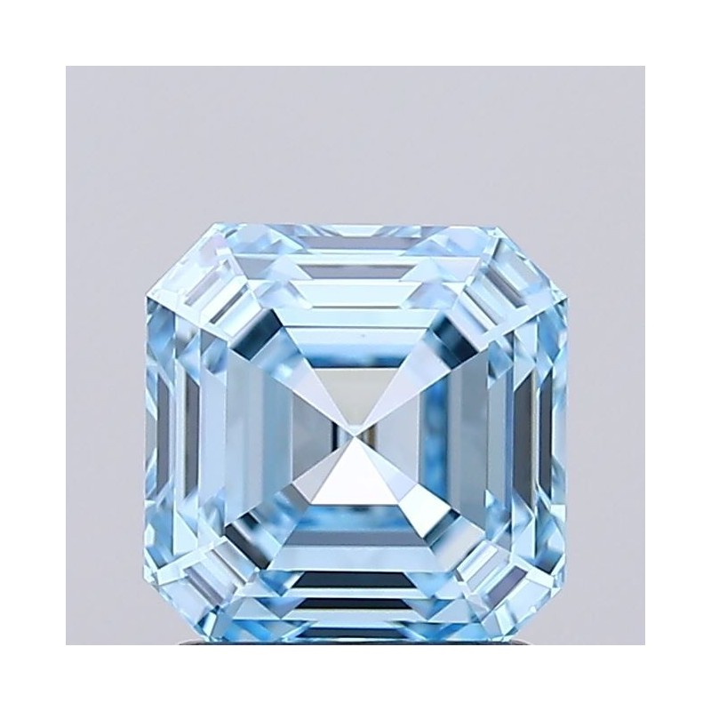 Diament laboratoryjny o barwie fantazyjnej Asscher, 1.67ct, VVS1, Fancy Vivid Blue, IGI LG737502817 Diament laboratoryjny o barwie fantazyjnej Asscher, 1.67ct, VVS1, Fancy Vivid Blue, IGI LG737502817