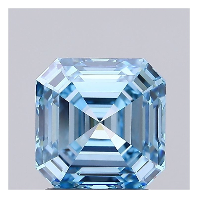 Diament laboratoryjny o barwie fantazyjnej Asscher, 1.81ct, IF, Fancy Vivid Blue, IGI LG727578032 Diament laboratoryjny o barwie fantazyjnej Asscher, 1.81ct, IF, Fancy Vivid Blue, IGI LG727578032