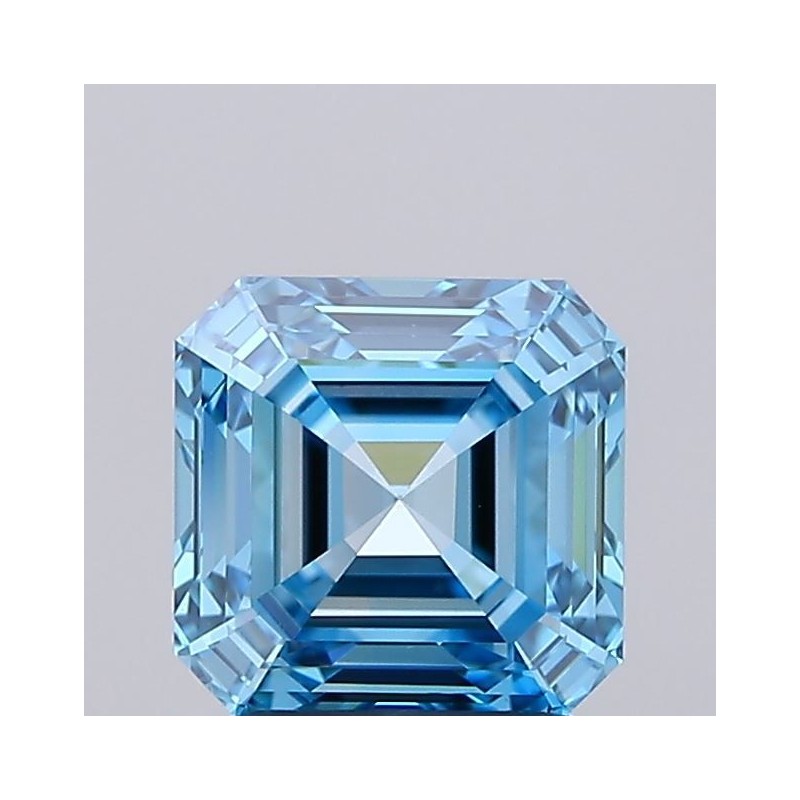 Diament laboratoryjny o barwie fantazyjnej Asscher, 1.72ct, VVS2, Fancy Vivid Blue, IGI LG696552704 Diament laboratoryjny o barwie fantazyjnej Asscher, 1.72ct, VVS2, Fancy Vivid Blue, IGI LG696552704
