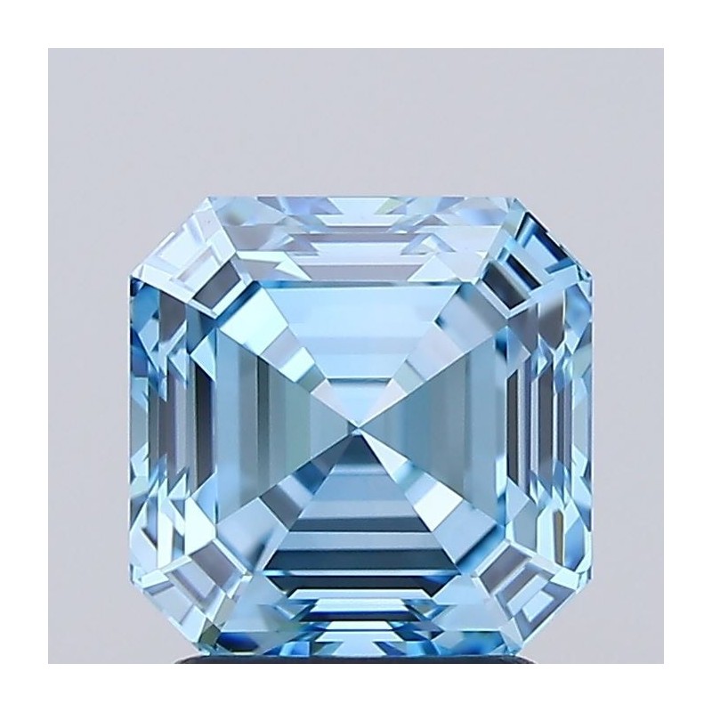 Diament laboratoryjny o barwie fantazyjnej Asscher, 2.09ct, VVS1, Fancy Vivid Blue, IGI LG725518448 Diament laboratoryjny o barwie fantazyjnej Asscher, 2.09ct, VVS1, Fancy Vivid Blue, IGI LG725518448
