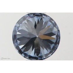 Diament laboratoryjny o barwie fantazyjnej szlif okrągły, 0.53ct, VVS2, Fancy Vivid Blue, IGI LG581331091