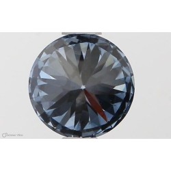 Diament laboratoryjny o barwie fantazyjnej szlif okrągły, 0.77ct, VVS1, Fancy Vivid Blue, IGI LG581331245