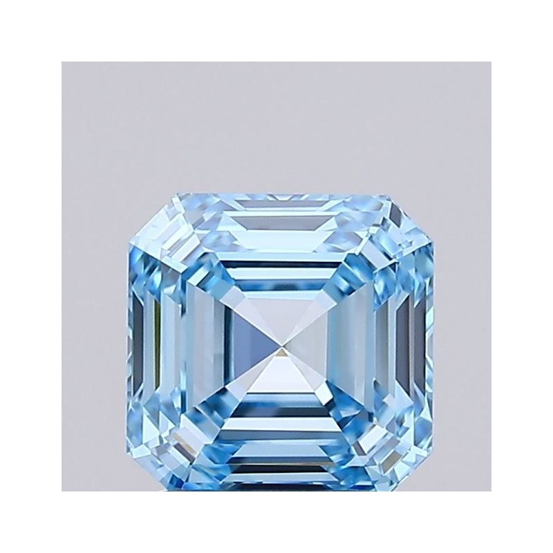 Diament laboratoryjny o barwie fantazyjnej Asscher, 1.5ct, VVS1, Fancy Vivid Blue, IGI LG727578029 Diament laboratoryjny o barwie fantazyjnej Asscher, 1.5ct, VVS1, Fancy Vivid Blue, IGI LG727578029