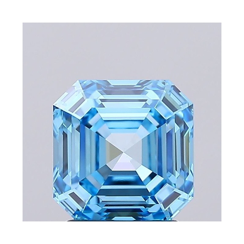 Diament laboratoryjny o barwie fantazyjnej Asscher, 2.06ct, VVS2, Fancy Vivid Blue, IGI LG699501999 Diament laboratoryjny o barwie fantazyjnej Asscher, 2.06ct, VVS2, Fancy Vivid Blue, IGI LG699501999