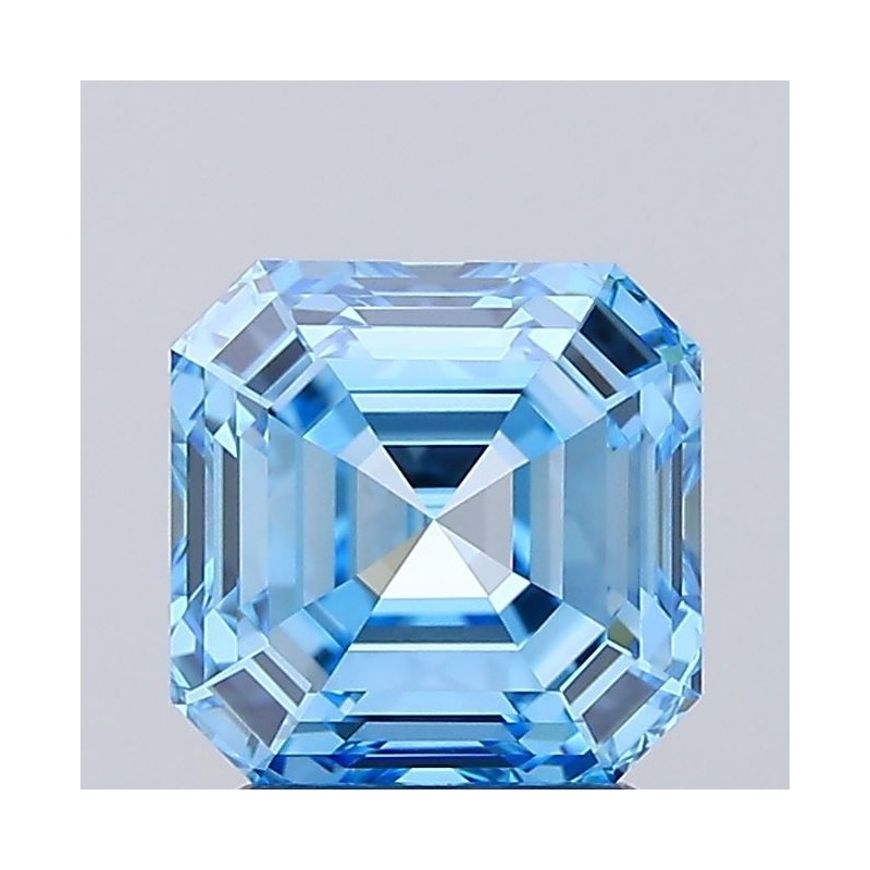 Diament laboratoryjny o barwie fantazyjnej Asscher, 2.26ct, VVS2, Fancy Vivid Blue, IGI LG720521490 Diament laboratoryjny o barwie fantazyjnej Asscher, 2.26ct, VVS2, Fancy Vivid Blue, IGI LG720521490