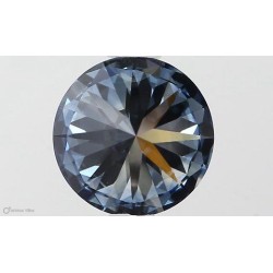 Diament laboratoryjny o barwie fantazyjnej szlif okrągły, 1.04ct, VVS2, Fancy Vivid Blue, IGI LG581331331
