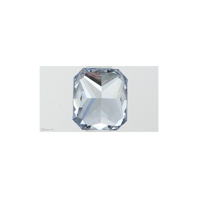 Diament laboratoryjny o barwie fantazyjnej radiant, 0.73ct, VVS1, Fancy Vivid Blue, IGI LG581331309 Diament laboratoryjny o barwie fantazyjnej radiant, 0.73ct, VVS1, Fancy Vivid Blue, IGI LG581331309