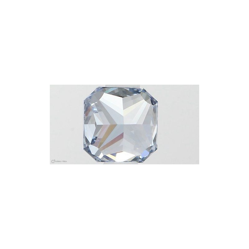 Diament laboratoryjny o barwie fantazyjnej szlif radiant kawadratowy, 0.64ct, IF, Fancy Intense Blue, IGI LG581331286 Diament laboratoryjny o barwie fantazyjnej szlif radiant kawadratowy, 0.64ct, IF, Fancy Intense Blue, IGI LG581331286