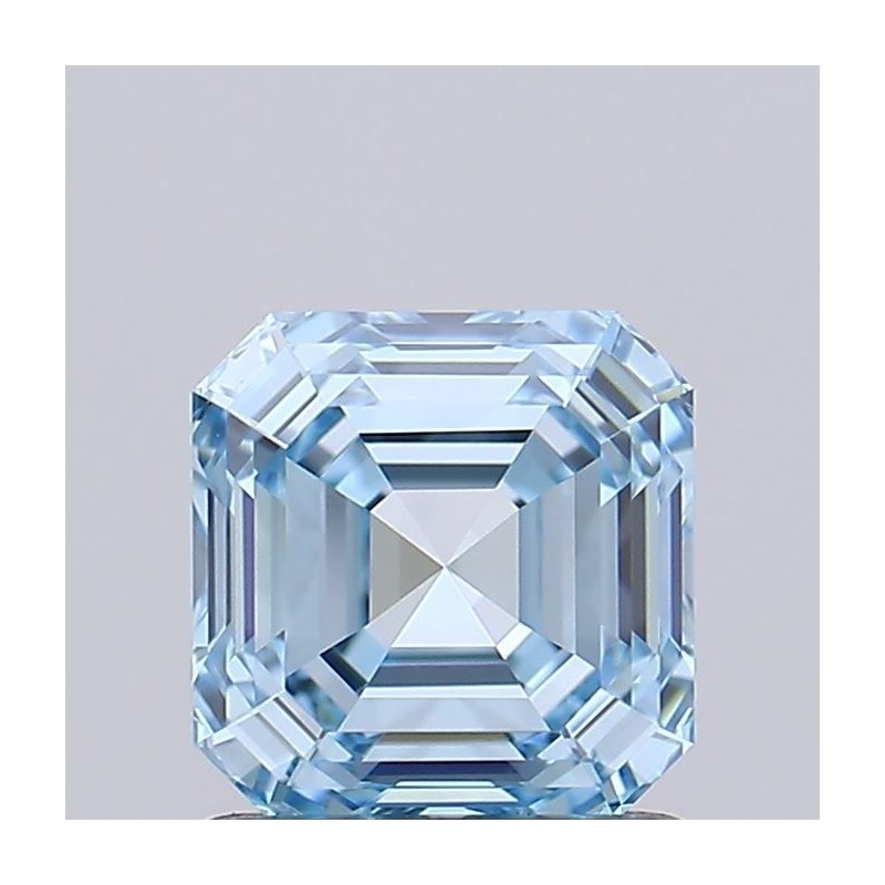 Diament laboratoryjny o barwie fantazyjnej Asscher, 1.12ct, VVS1, Fancy Vivid Blue, IGI LG739526878 Diament laboratoryjny o barwie fantazyjnej Asscher, 1.12ct, VVS1, Fancy Vivid Blue, IGI LG739526878