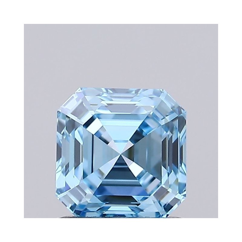 Diament laboratoryjny o barwie fantazyjnej Asscher, 1.14ct, VVS1, Fancy Vivid Blue, IGI LG728511743 Diament laboratoryjny o barwie fantazyjnej Asscher, 1.14ct, VVS1, Fancy Vivid Blue, IGI LG728511743