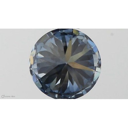 Diament laboratoryjny o barwie fantazyjnej szlif okrągły, 0.57ct, VVS2, Fancy Vivid Blue, IGI LG564379453