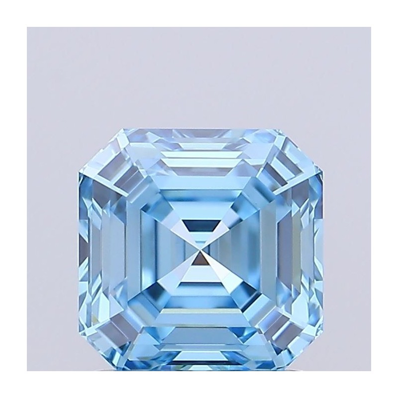 Diament laboratoryjny o barwie fantazyjnej Asscher, 1.12ct, VVS1, Fancy Vivid Blue, IGI LG732510094 Diament laboratoryjny o barwie fantazyjnej Asscher, 1.12ct, VVS1, Fancy Vivid Blue, IGI LG732510094