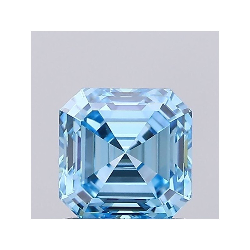 Diament laboratoryjny o barwie fantazyjnej Asscher, 1ct, VVS1, Fancy Vivid Blue, IGI LG735553082 Diament laboratoryjny o barwie fantazyjnej Asscher, 1ct, VVS1, Fancy Vivid Blue, IGI LG735553082