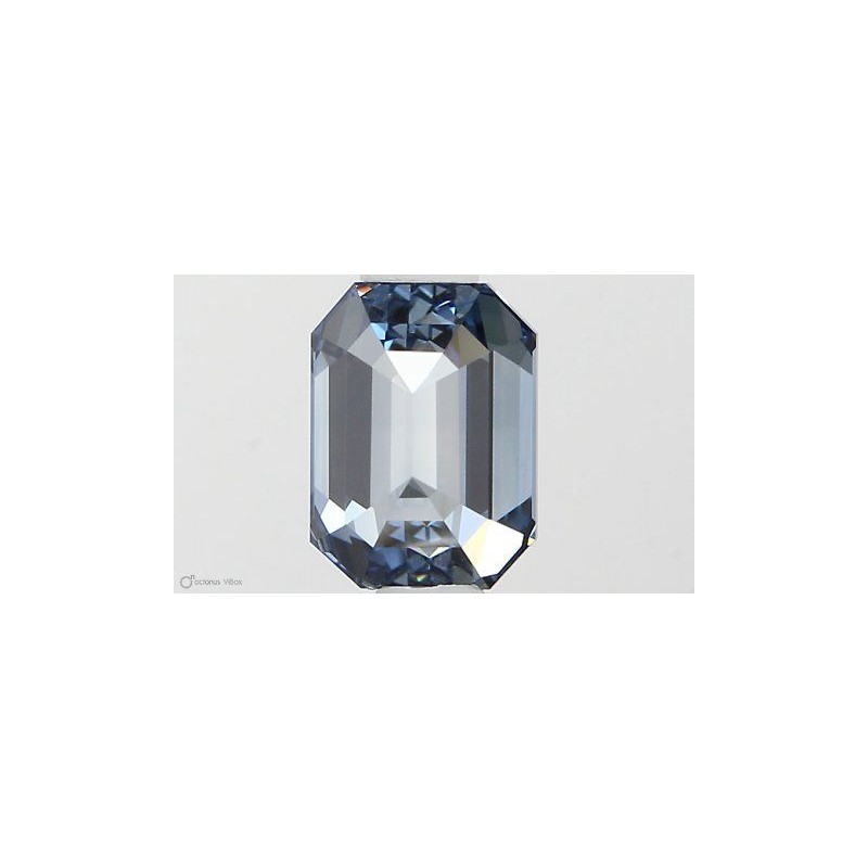 Diament laboratoryjny o barwie fantazyjnej szlif szmaragdowy, 0.74ct, VVS1, Fancy Vivid Blue, IGI LG581331343 Diament laboratoryjny o barwie fantazyjnej szlif szmaragdowy, 0.74ct, VVS1, Fancy Vivid Blue, IGI LG581331343