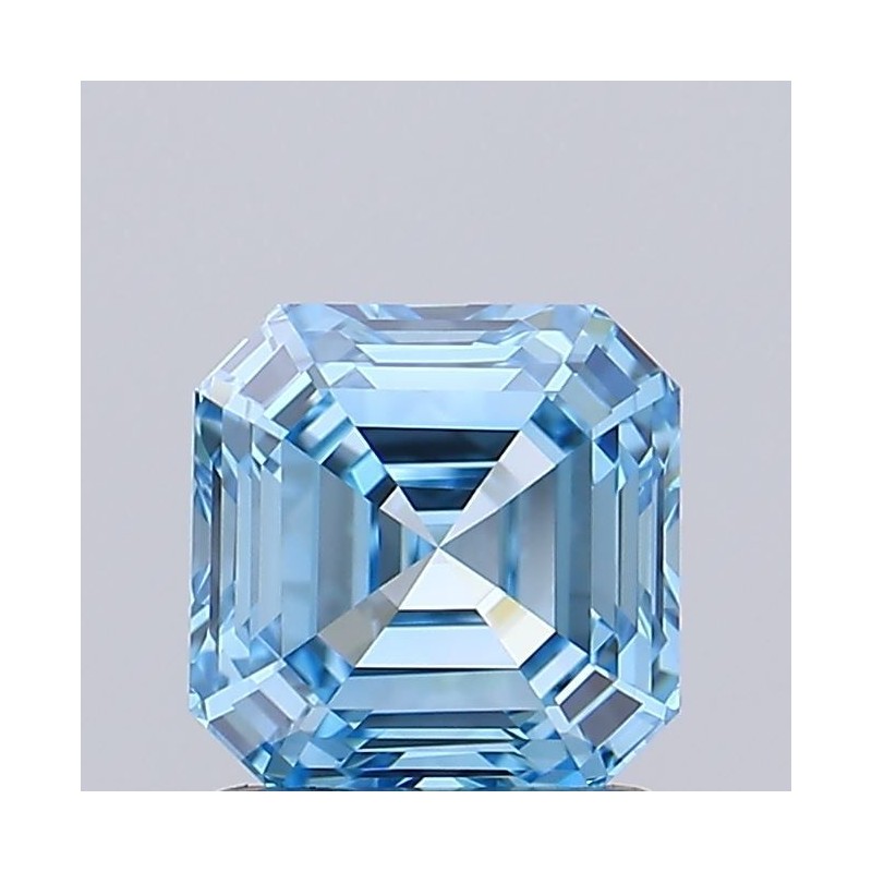 Diament laboratoryjny o barwie fantazyjnej Asscher, 1.28ct, VVS1, Fancy Vivid Blue, IGI LG737502814 Diament laboratoryjny o barwie fantazyjnej Asscher, 1.28ct, VVS1, Fancy Vivid Blue, IGI LG737502814