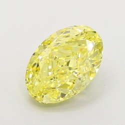 Diament laboratoryjny o barwie fantazyjnej szlif owalny, 2.55ct, VVS2, Fancy Intense Yellow, IGI LG723558011