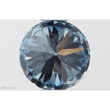 Diament laboratoryjny o barwie fantazyjnej szlif okrągły, 0.58ct, VVS1, Fancy Vivid Blue, IGI LG564379396
