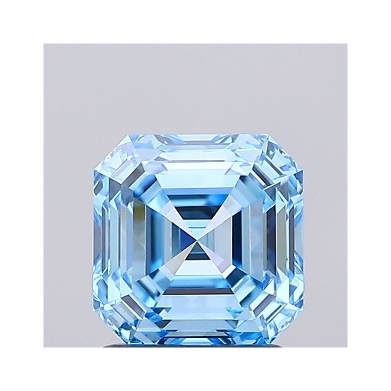 Diament laboratoryjny o barwie fantazyjnej Asscher, 1.39ct, VVS2, Fancy Vivid Blue, IGI LG735553125 Diament laboratoryjny o barwie fantazyjnej Asscher, 1.39ct, VVS2, Fancy Vivid Blue, IGI LG735553125