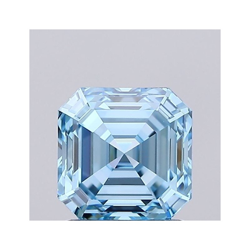 Diament laboratoryjny o barwie fantazyjnej Asscher, 1.23ct, VVS1, Fancy Vivid Blue, IGI LG737502810 Diament laboratoryjny o barwie fantazyjnej Asscher, 1.23ct, VVS1, Fancy Vivid Blue, IGI LG737502810