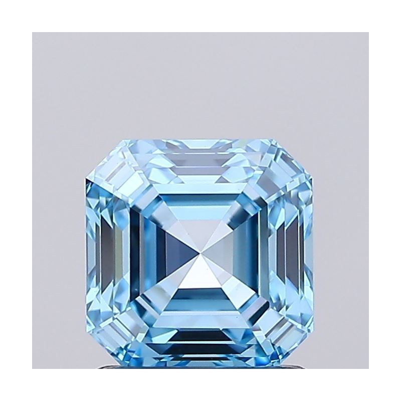 Diament laboratoryjny o barwie fantazyjnej Asscher, 1.14ct, VVS2, Fancy Vivid Blue, IGI LG727578041 Diament laboratoryjny o barwie fantazyjnej Asscher, 1.14ct, VVS2, Fancy Vivid Blue, IGI LG727578041