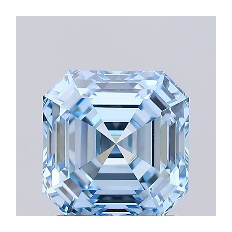Diament laboratoryjny o barwie fantazyjnej Asscher, 1.38ct, VVS2, Fancy Vivid Blue, IGI LG739526901 Diament laboratoryjny o barwie fantazyjnej Asscher, 1.38ct, VVS2, Fancy Vivid Blue, IGI LG739526901
