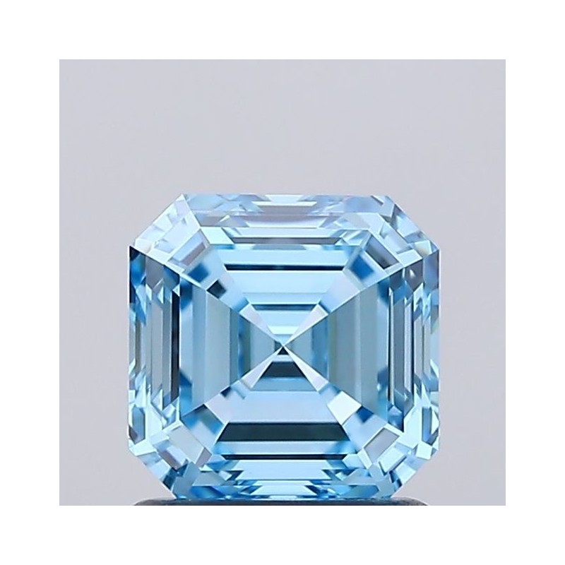 Diament laboratoryjny o barwie fantazyjnej Asscher, 1.37ct, VVS1, Fancy Vivid Blue, IGI LG737530275 Diament laboratoryjny o barwie fantazyjnej Asscher, 1.37ct, VVS1, Fancy Vivid Blue, IGI LG737530275
