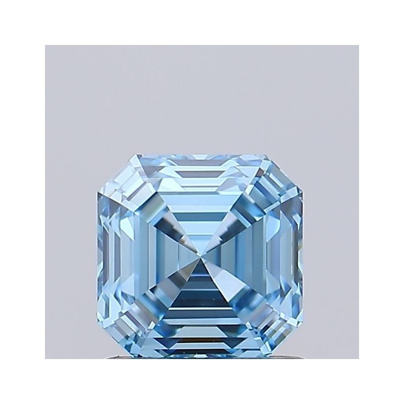 Diament laboratoryjny o barwie fantazyjnej Asscher, 1.02ct, VVS1, Fancy Vivid Blue, IGI LG737502830 Diament laboratoryjny o barwie fantazyjnej Asscher, 1.02ct, VVS1, Fancy Vivid Blue, IGI LG737502830
