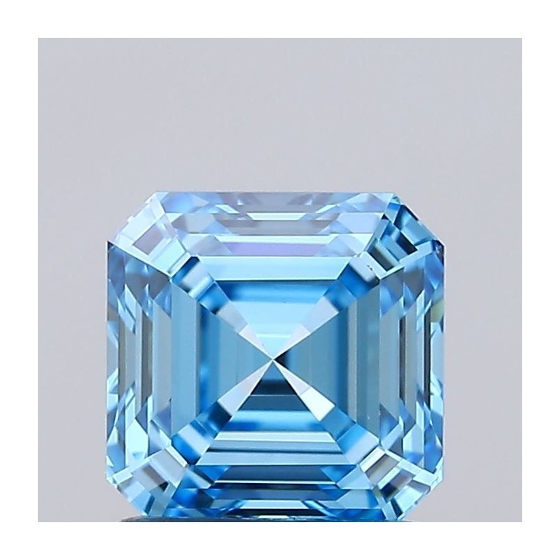 Diament laboratoryjny o barwie fantazyjnej Asscher, 1.02ct, VVS2, Fancy Vivid Blue, IGI LG706572922 Diament laboratoryjny o barwie fantazyjnej Asscher, 1.02ct, VVS2, Fancy Vivid Blue, IGI LG706572922